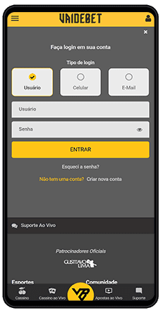 login vai de bet