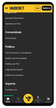 vai de bet pagina de login