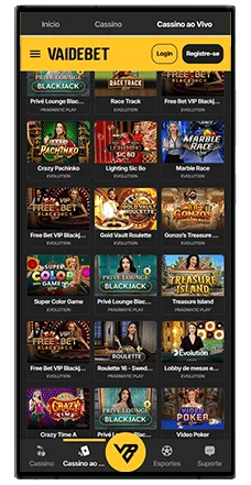vai de bet cassino jogos ao vivo