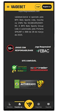 vai de bet cassino metodos de pagamento