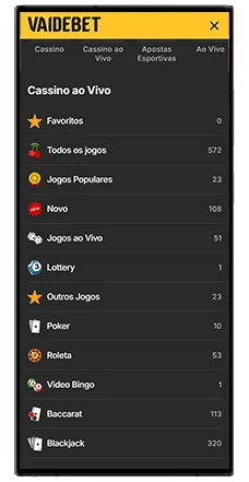 vai de bet cassino vantagens e desvantagens